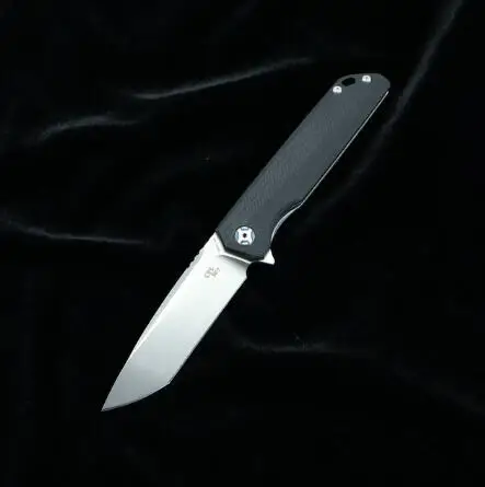 Нож D2 CH 3007/3507 Флиппер складной нож шарикоподшипник G10 Ручка для кемпинга/охоты/улицы/карманный/нож для выживания EDC - Цвет: 3507 Black