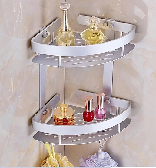 Soap Stand In Bathroom My Web Value Fashion Wall Mounted Aluminum Bathroom Soap Basket Shower Shampoo Shelf Bath Corner Holder