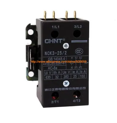 Original Chint Condicionado ac Contator Nck3-25 – 2 25a Nck3-32 32a 220 v Ac220v ar