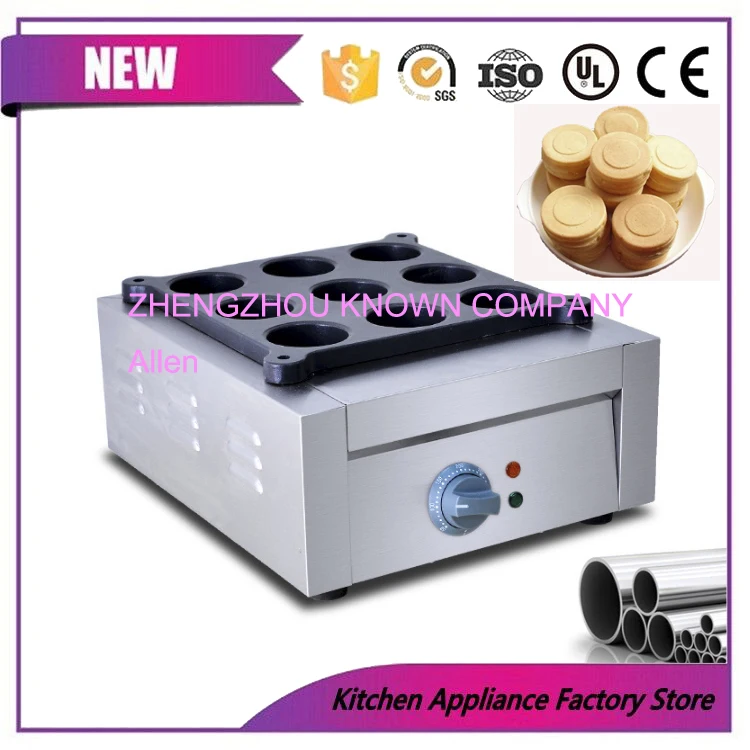 

9 hole red bean machine bean cake maker egg burger stove