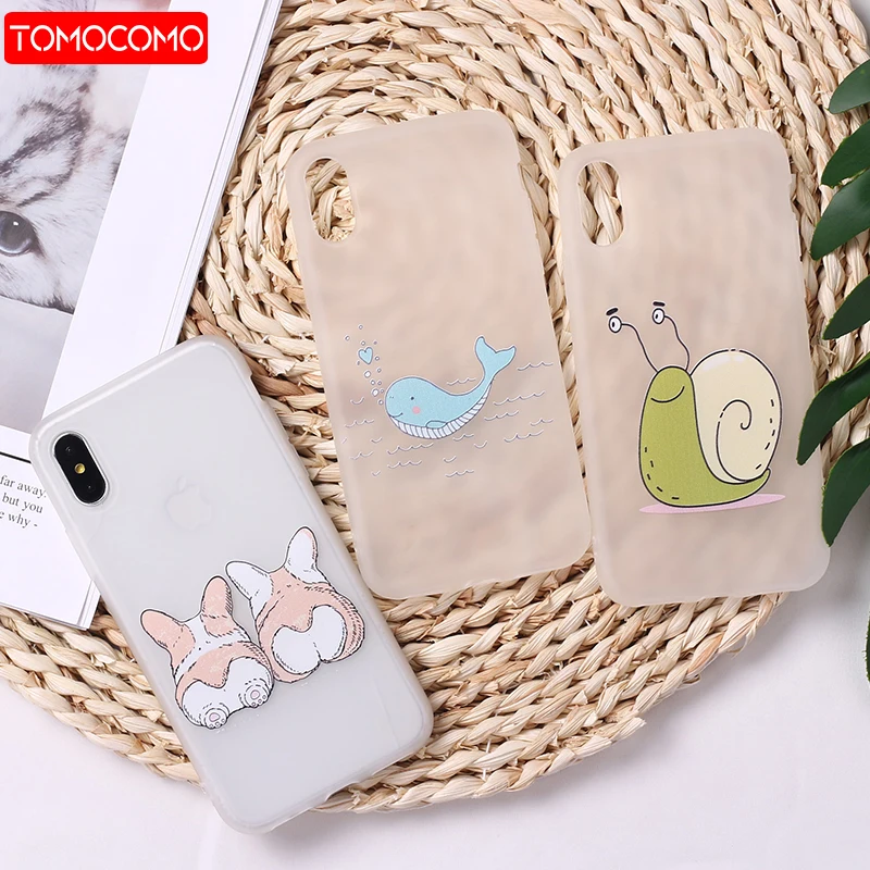 

Cute Flamingo Llama Alpaca Bear Rabbit Cartoon Matte Soft Phone Case Back Cover For iPhone 11 Pro 5 6 6Plus 7 8 7Plus X XS Max