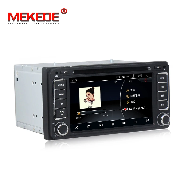 Discount MEKEDE Android 8.1 Car DVD multimedia Player GPS For Toyota corolla camry HILUX RAV4 Avensis Alti toyota universal free shipping 5