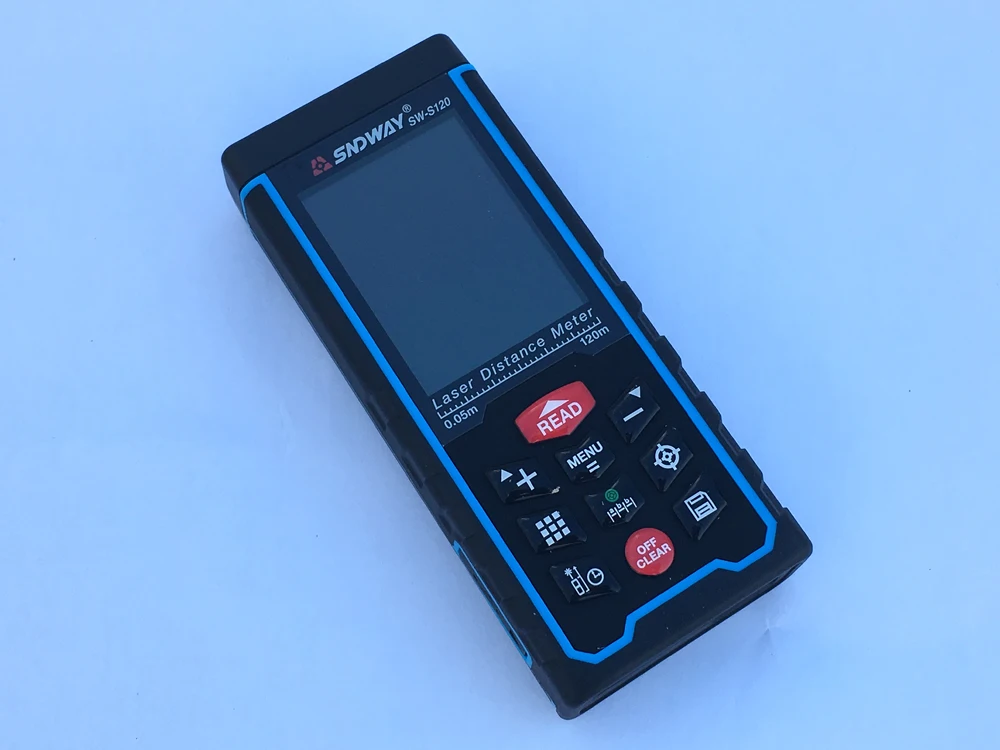

120M Laser Distance meter 400ft Range Finder tape Measuring Device Rangefinder W-TFT Lcd Camera rechargeable battery