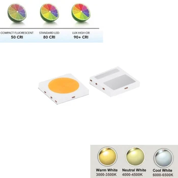

100PCS 80+CRI 3030 LED 9V 100ma 100-120lm 3000K 4000K 6000K Available For LED Lighting
