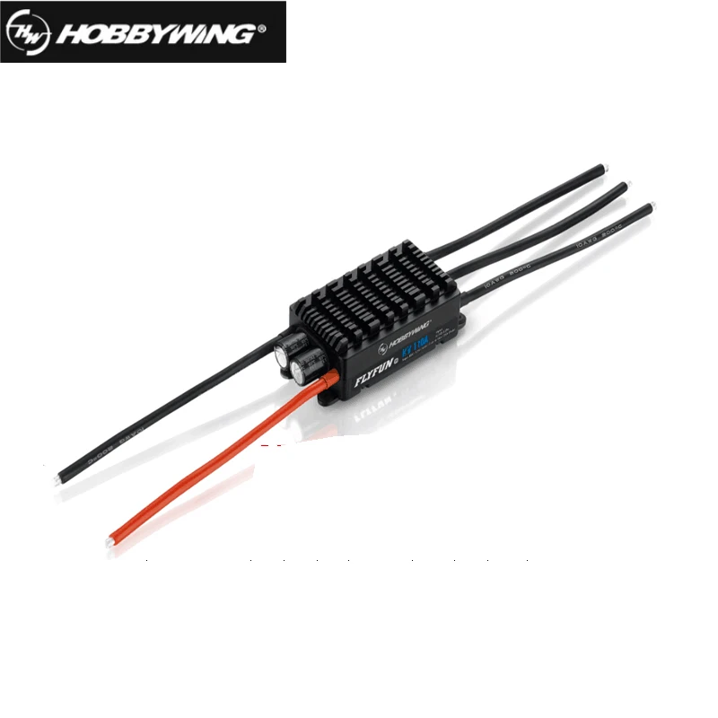 Регулятор скорости Hobbywing FlyFun V5 110A бесщеточный ESC 6-14S Lipo с функцией Део HV OPTO SBEC для