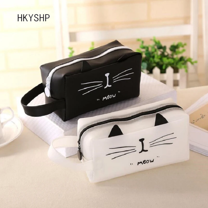 HKYSHP creative stationery bag junior high school students large