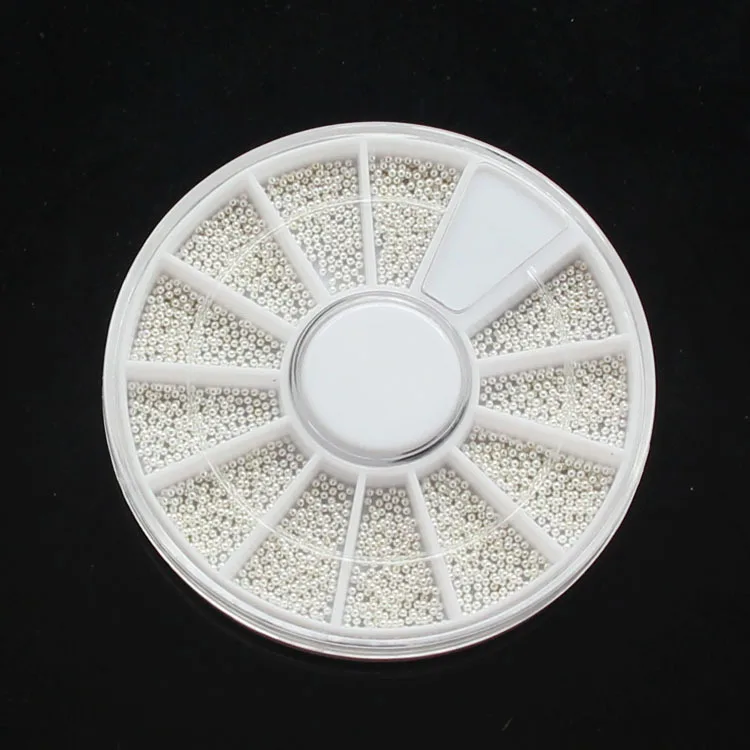 

hot sales 2018 new nail art rhinestones Mixed retro metal 3-color steel ball laser horse eye rivet decorations new arrive