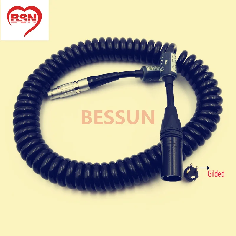 

camera ALEXA power cable, FHJ.2B.308.CLLD,camera ALEXA MINI power plugs XLR plug turn, 0.5M spring line (stretching 3-5M)