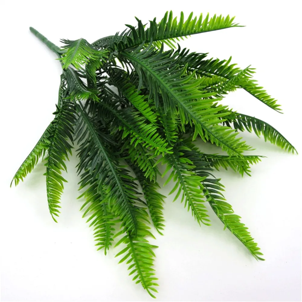 7 Forks/Bouquet 38cm Artificial Persian Grass Simulation Green Plants Home Balcony Garden Landscape Decoration Wedding Flower 7 Forks/Bouquet 38cm Artificial Persian Grass Simulation Green Plants Home Balcony Garden Landscape Decoration Wedding Flower