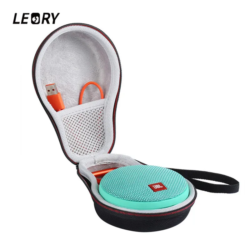 

LEORY Portable Carry Bag Pouch Protector for JBL Clip 2 Wireless bluetooth Speaker EVA Hard Case Cover