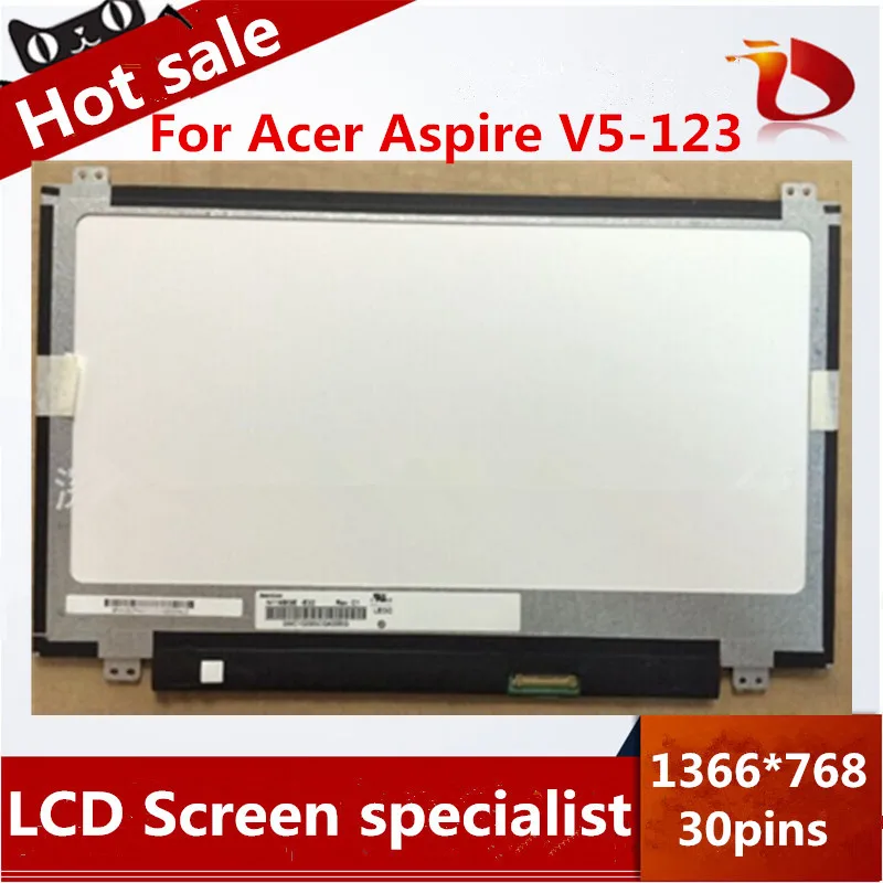 

High quality gread A+ 11.6'' LED 30Pins eDP LCD ScreenN116BGE-E32 WXGA HD LED For Acer Aspire V5-123 laptop