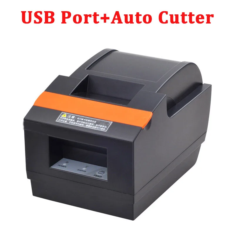 Xprinter 58 мм Bluetooth чековый принтер термальные pos-принтеры для iOS Android мобильный телефон USB Bluetooth порт для магазина - Цвет: USB Port Auto Cut