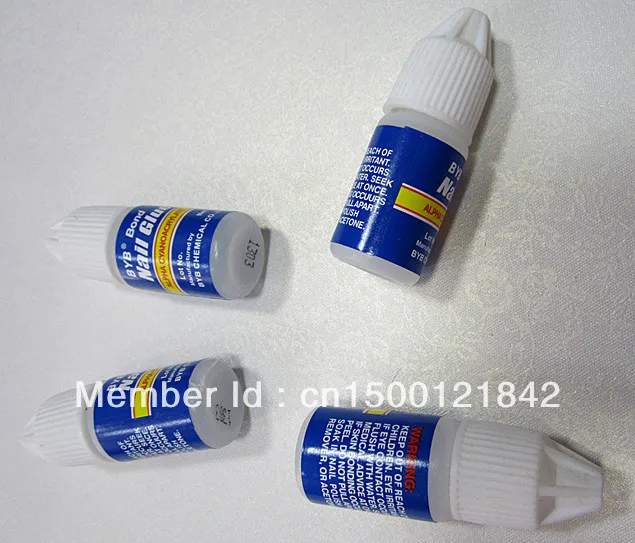 3g * 100 шт BYB Бонд клей для ногтей + бесплатная доставка|nail glue|bond nail gluebyb glue |
