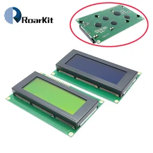 Lcd плата 2004 20*4 lcd 20X4 5V Синий/желто-зеленый экран lcd 2004 Дисплей lcd модуль для arduino