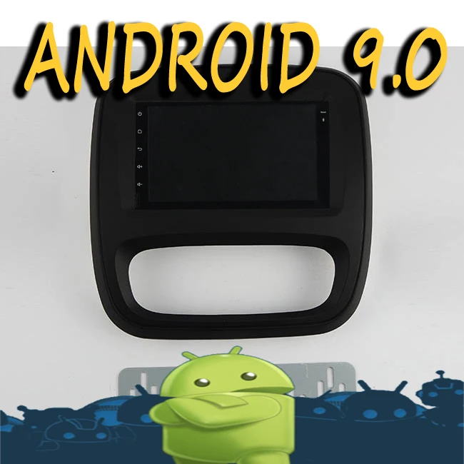 Perfect Android 9.0 radio tape recorder 8-core car multimedia GPS Navigation for RENAULT TRAFIC OPEL VIVARO 2015 video player + frame 0 Perfect Android 9.0 radio tape recorder 8-core car multimedia GPS Navigation for RENAULT TRAFIC OPEL VIVARO 2015 video player + frame 0