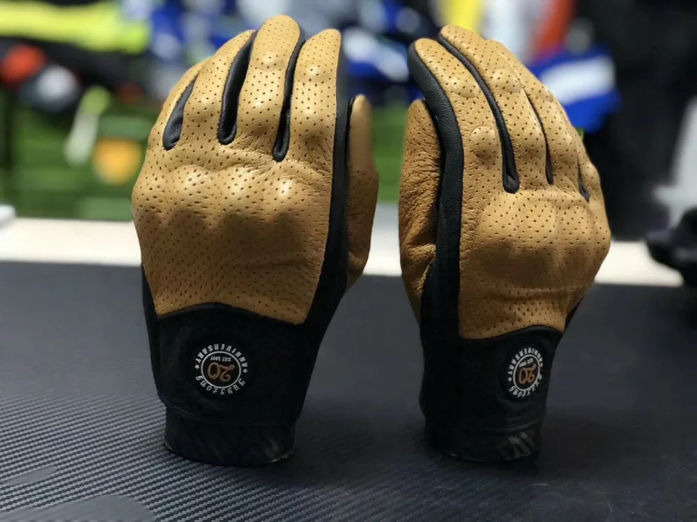FUYILONG leather glove  brown 2