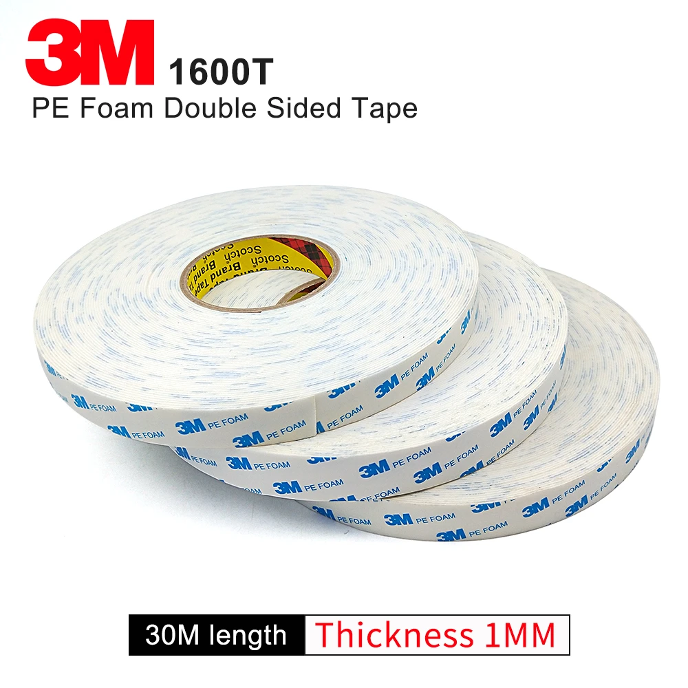100 Original 3m 1600t Double Coated Polyethylene Foam Tape Double Sided Tape White 1mm Thickness We Can Die Cut To Any Size Lot Lot Foam Cuttinglot 10 Aliexpress 100 Original 3m 1600t Double Coated Polyethylene Foam Tape Double Sided Tape White 1mm Thickness We Can Die Cut To Any Size Lot Lot Foam Cuttinglot 10 Aliexpress