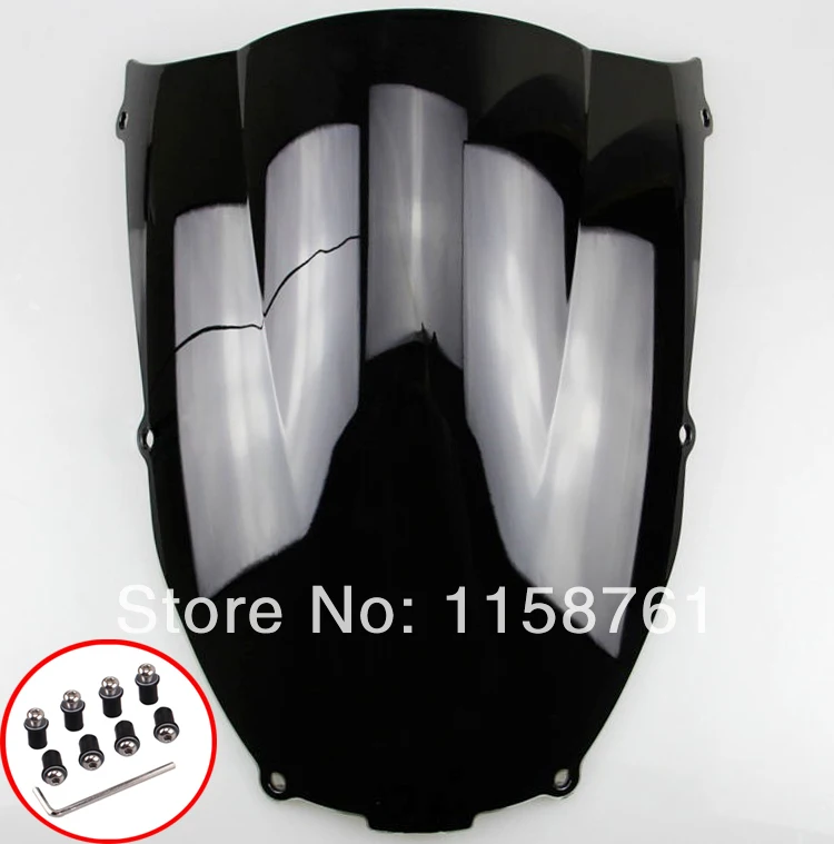 

Motorcycle Windshield Windscreen case For Kawasaki ZX6R 00-02 ZX6-R 636 2000 2001 2002