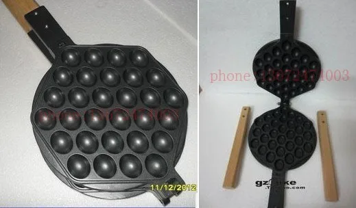 

Free shipping Commercial Use Non-stick Egg Waffle Pan Waffle Iron Grill