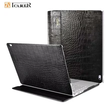 Чехол из натуральной крокодиловой кожи для microsoft I7 cpu Version Surface Book2 13,5 Surface Book 2 Tablet Laptop Sleeve Stand Чехол