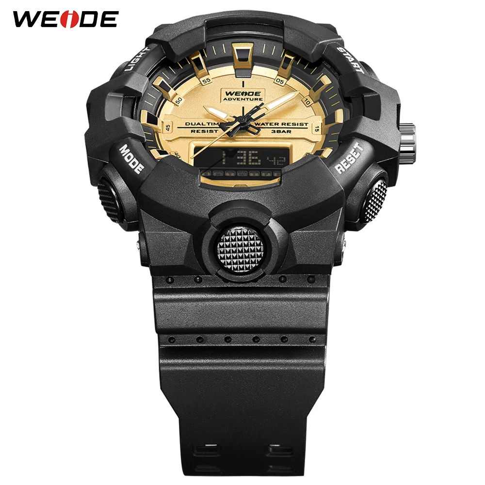 WEIDE Sports Casual Fashion Design Model 50 Bar Water Resistant Electronic Digital Clock Alarm Back Light PU Strap Wrist Watches WEIDE Sports Casual Fashion Design Model 50 Bar Water Resistant Electronic Digital Clock Alarm Back Light PU Strap Wrist Watches