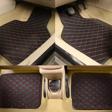 Пылезащитные кожаные автомобильные коврики для Nissan Armada Altima Dualis Fuga Juke Versa GTR 350Z 307Z Sunny Teana Titan Qashqai X-Trail