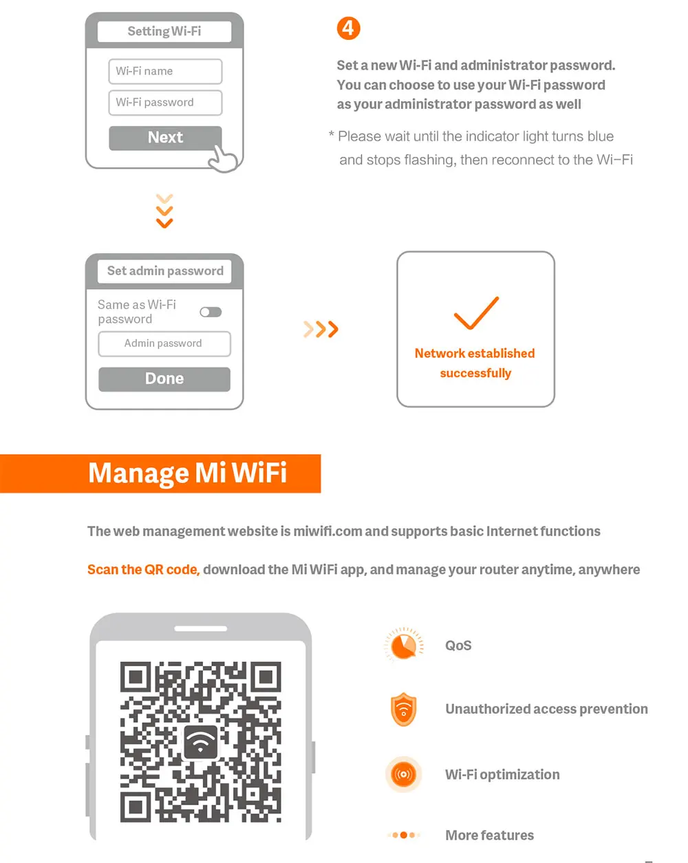 Xiaomi 4A Router Gigabit edition 2.4GHz +5GHz WiFi DDR3 High Gain 4 Antenna APP Control Mi router 4A WiFi Repeat Xiaomi Router wireless wifi router