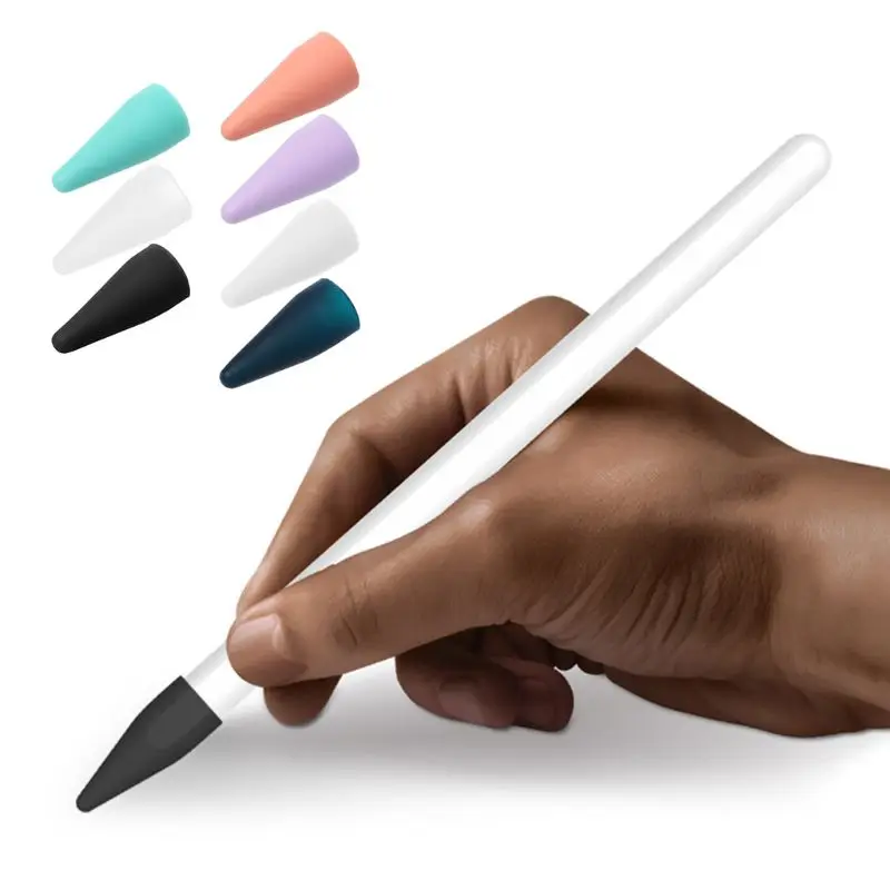 

Silicone Protective Cap Stylus Pen Nib Cover Tip for Apple Pencil 2nd Generation Protective Cap