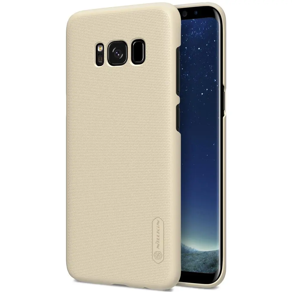 Для samsung galaxy s8 чехол 5," матовый чехол NILLKIN для samsung galaxy s8 - Цвет: Champagne Gold