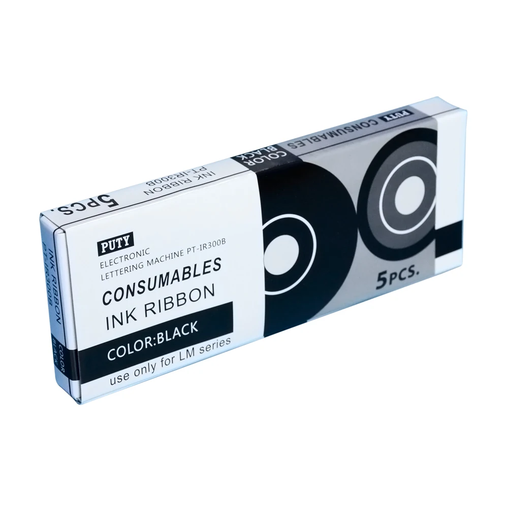 

10pcs Puty Compatible Ribbons for LETATWIN electronic lettering machine LM-370E,LM-380A,LM-380E,LM-390A/PC