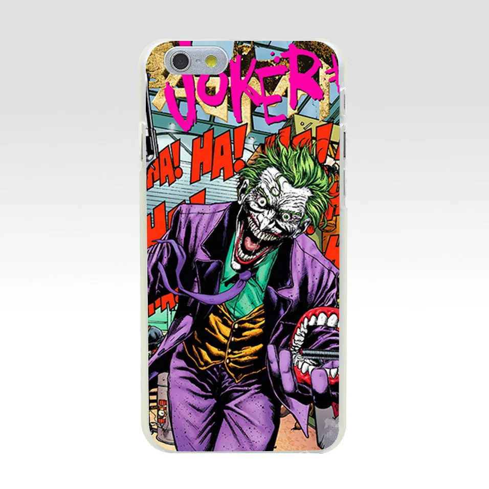 Minason For iPhone 8 8Plus Phone Case Batman The Joker Back Cover Hard