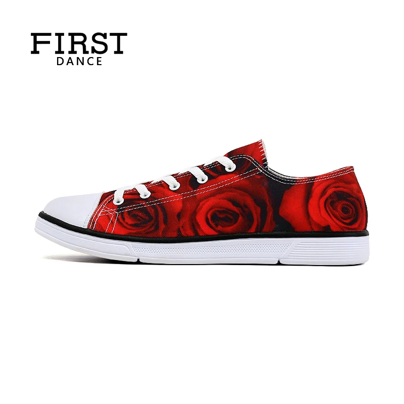 Buy Women Casual Canvas Shoes Customized 3D Prints