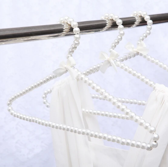 Buy 6 Colors 40cm Adult Hangers with Pearls Clothes