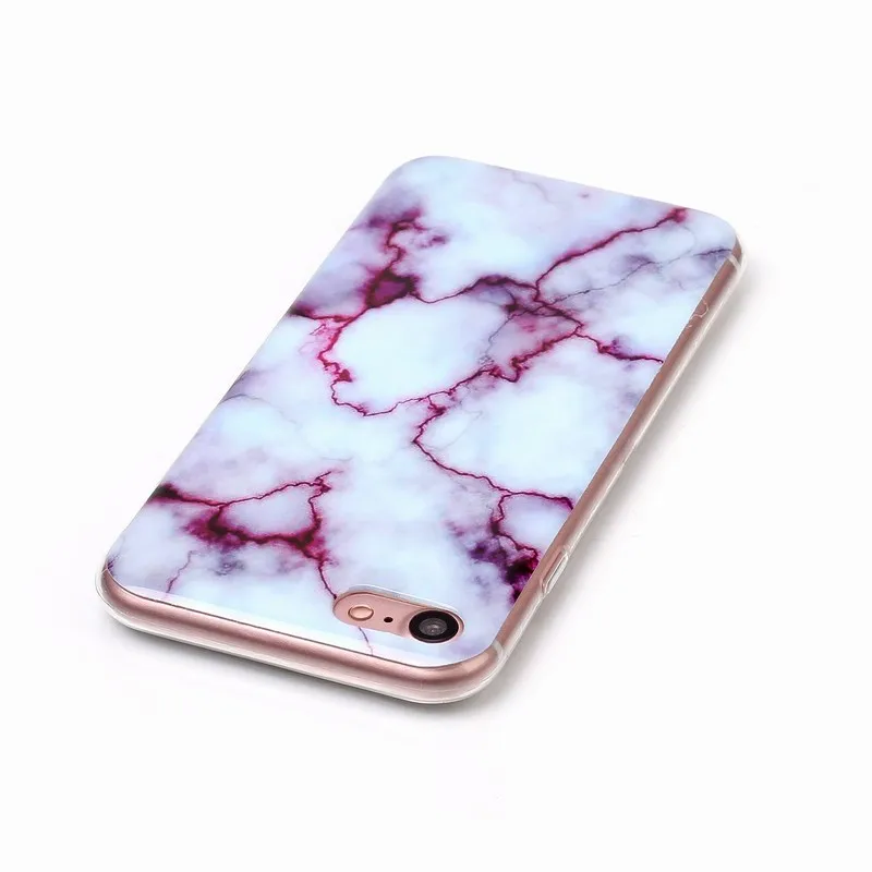 Ascromy For iPhone Marble Case Shockproof Silicone Stone Back Cover Cases For Apple iPhone 8 Plus 7 6 6S X 5 5S SE 5C 4 4S Coque (15)