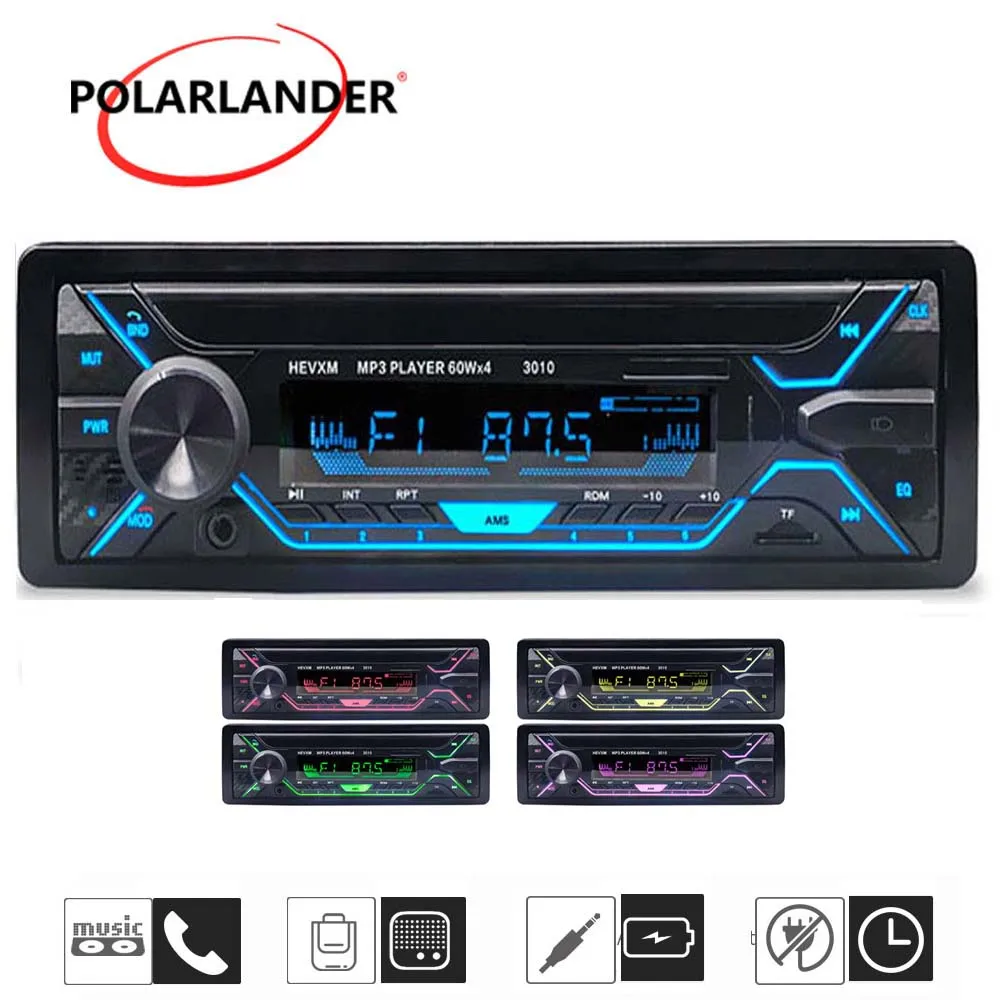 Mikrofon Mobil AUX MP3 Player 1 Din 