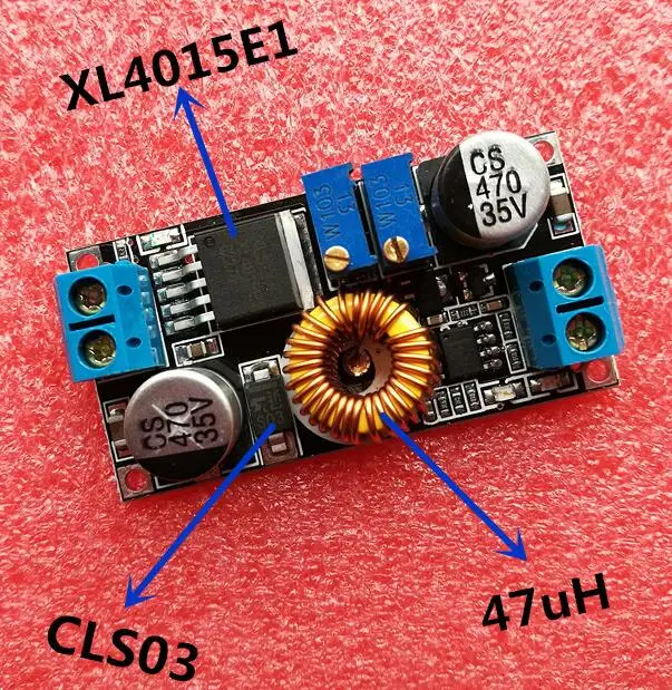 

5A DC to DC CC CV Lithium Battery Step down Charging Board Led Power Converter Lithium Charger Step Down Module XL4015