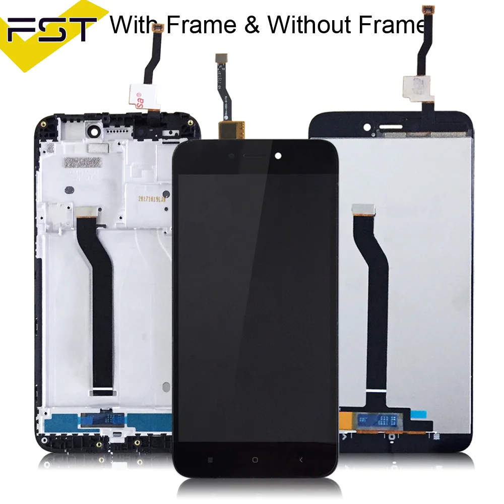 

For Xiaomi Redmi 5A LCD Display Touch Screen Test Good Digitizer Assembly With Frame Replacement for Hongmi Redrice 5A