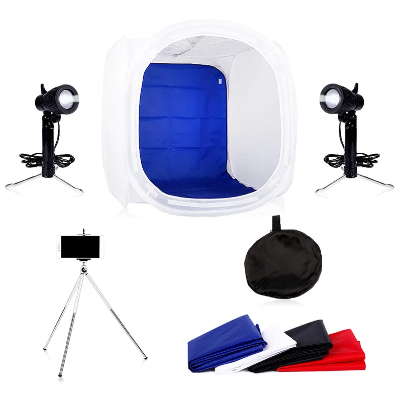 Photo Studio Soft box Kit 40 x 40CM, 50 x 50CM,60 x 60CM+Photography