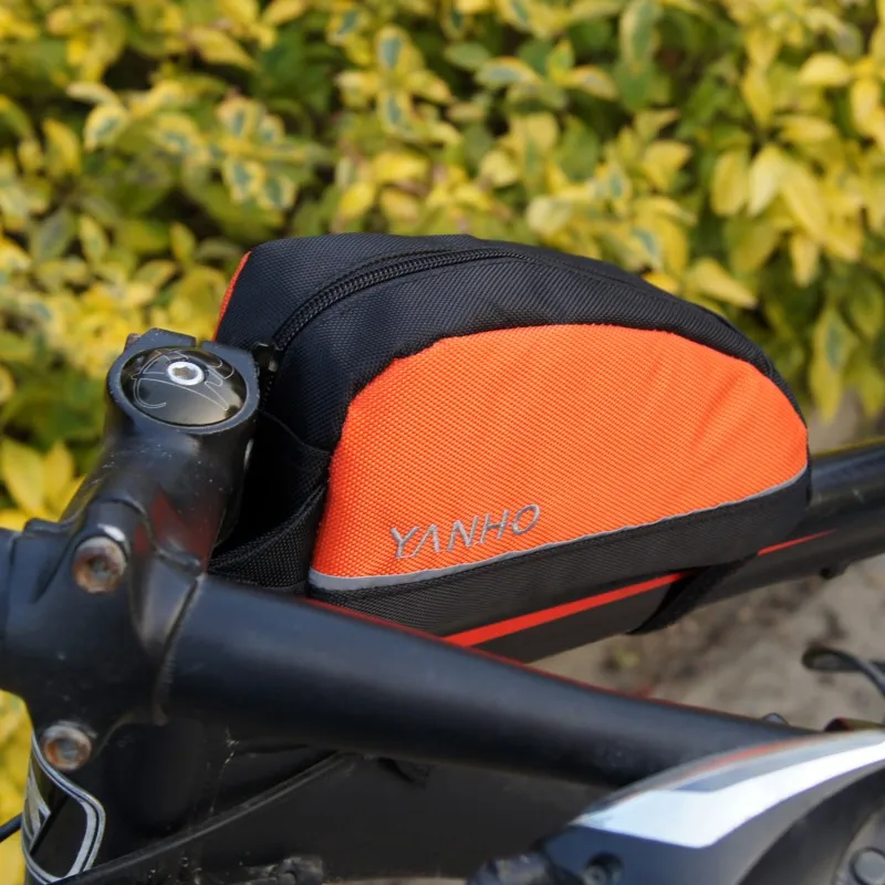 Top Cycling Bike Frame Bag Waterproof Bicycle Saddle Bag for Front Tube Bicycle Triangle Bags Bike Bag Bike Accessories 11