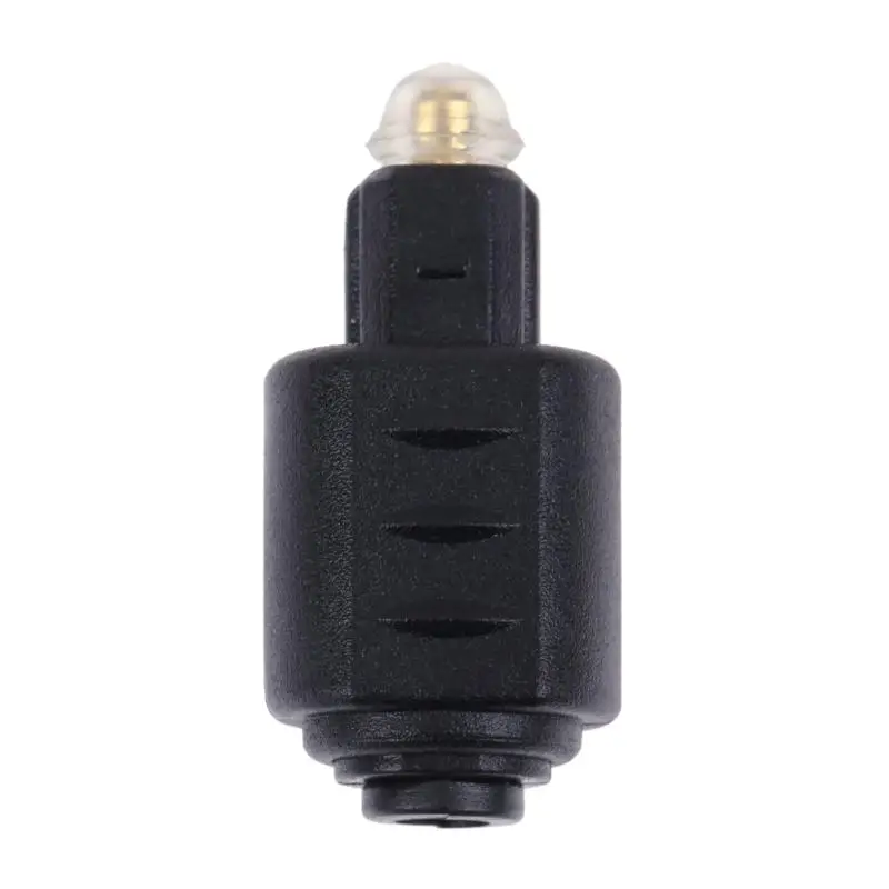 

Optical Toslink Male to Mini 3.5mm Toslink Female Audio Adapter Connector Optical Fiber Adapter for DTS Stereo Audio