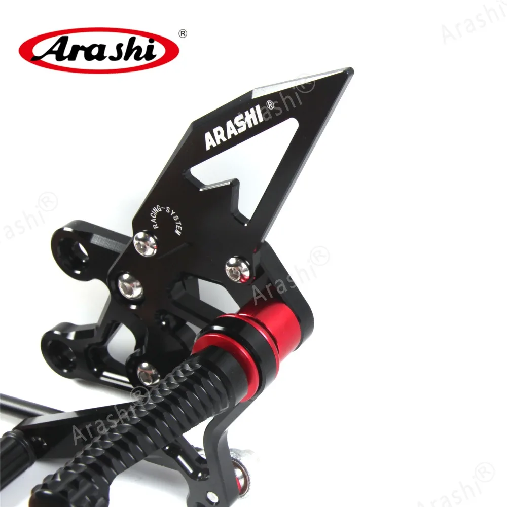 Араши для YAMAHA FZ1 2006- ЧПУ Регулируемая подножка подножки Rider Rearset сзади набор колышек 06 07 08 09, 10, 11, 12, 13, 14, 15, 16 лет