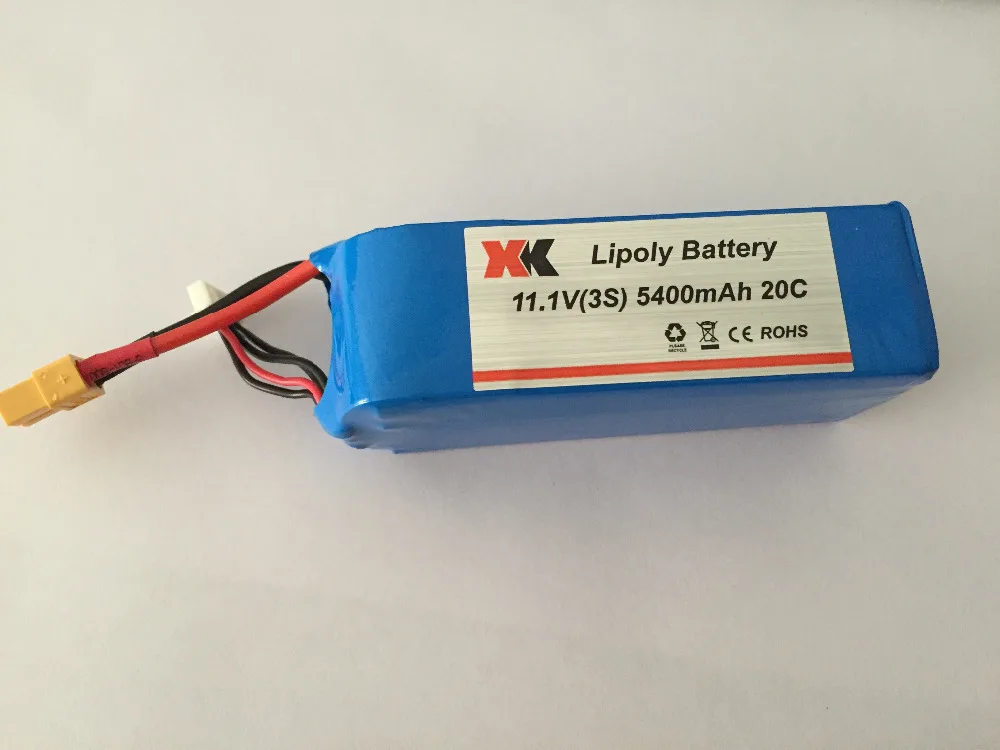 Аккумулятор XK X380 11 1 В 5400 мА/ч Lipo аккумулятор Квадрокоптер запасные части