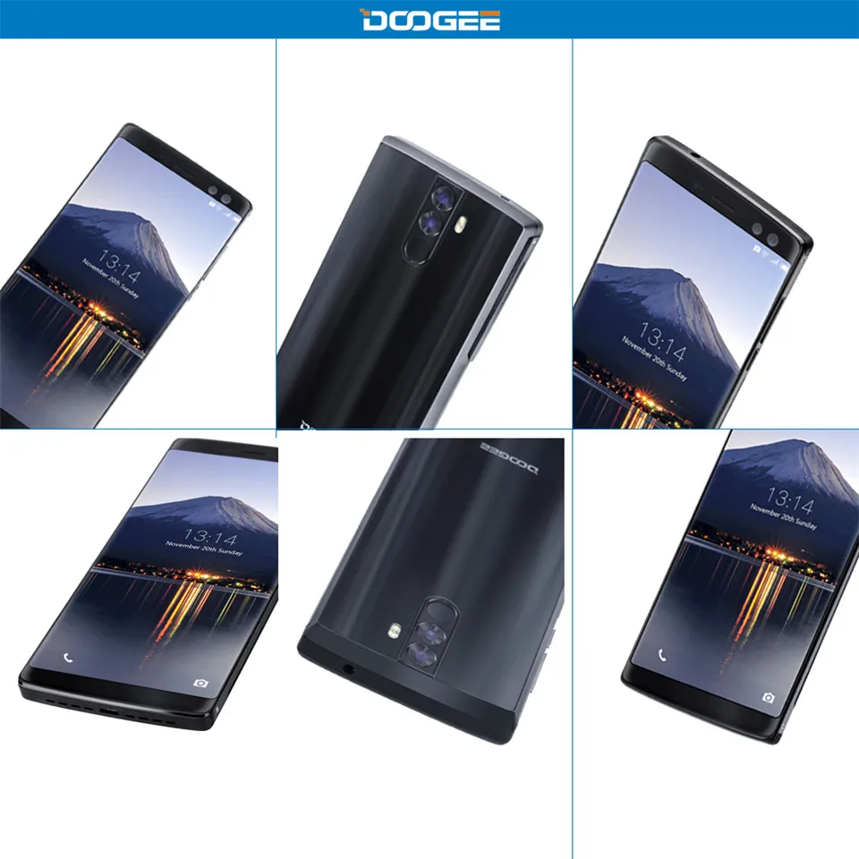 DOOGEE BL12000 оперативная память 4 Гб встроенная 32 камеры отпечатков пальцев ID 12000 мАч 6