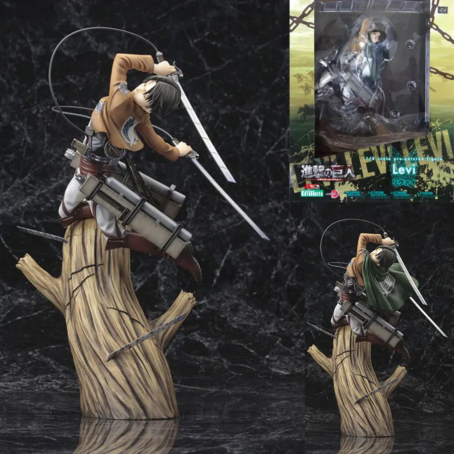 Totobukiya новая атака на Титанов ПВХ фигурка 28 см Levi.Ackerman 1/8 масштаб предварительно