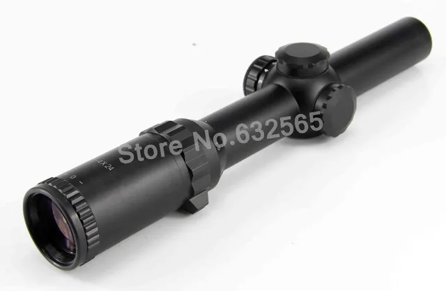 Best price at $110 Cheap Free Shipping New Arrival 1-4x24IR Hunting Riflescope Ballistic-X Tactical Handgun Shotgun Airgun Sight Scope Military Equipment
