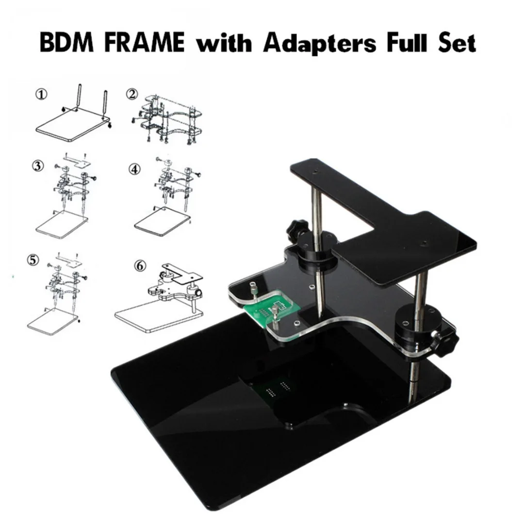 Новые программатор BDM с набор адаптеров Fit оригинальный FGTECH BDM100 программист CMD/и т. д