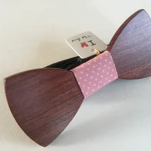 Шелковые галстуки Топ Модный дизайнерский парадный стол Высокое качество деревянный галстук-бабочка мужской галстук-бабочка женские Звезды Любовь