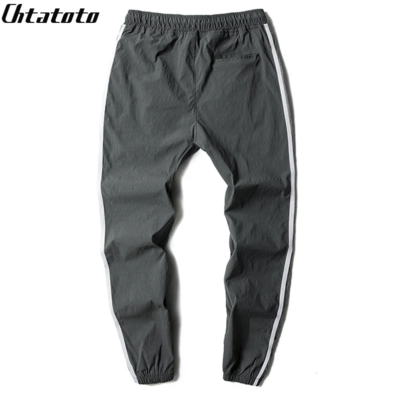 

Pepe Special Offer Full Length Jogger 2018 New Men's Casual Pants Feet Two Fight Color For Edge Students Trousers Large Size