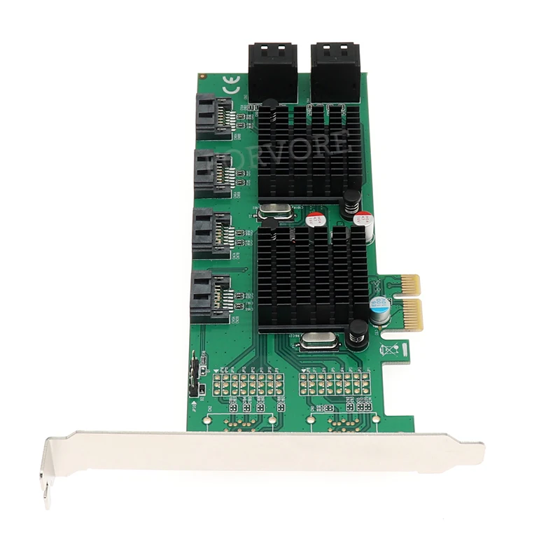 PCI E до 8 Порты SATA 3 0 6 ГБ/сек. карты расширения 88SE9215 + 9705 Чипсет для Marvell sata3 PCIE|Платы