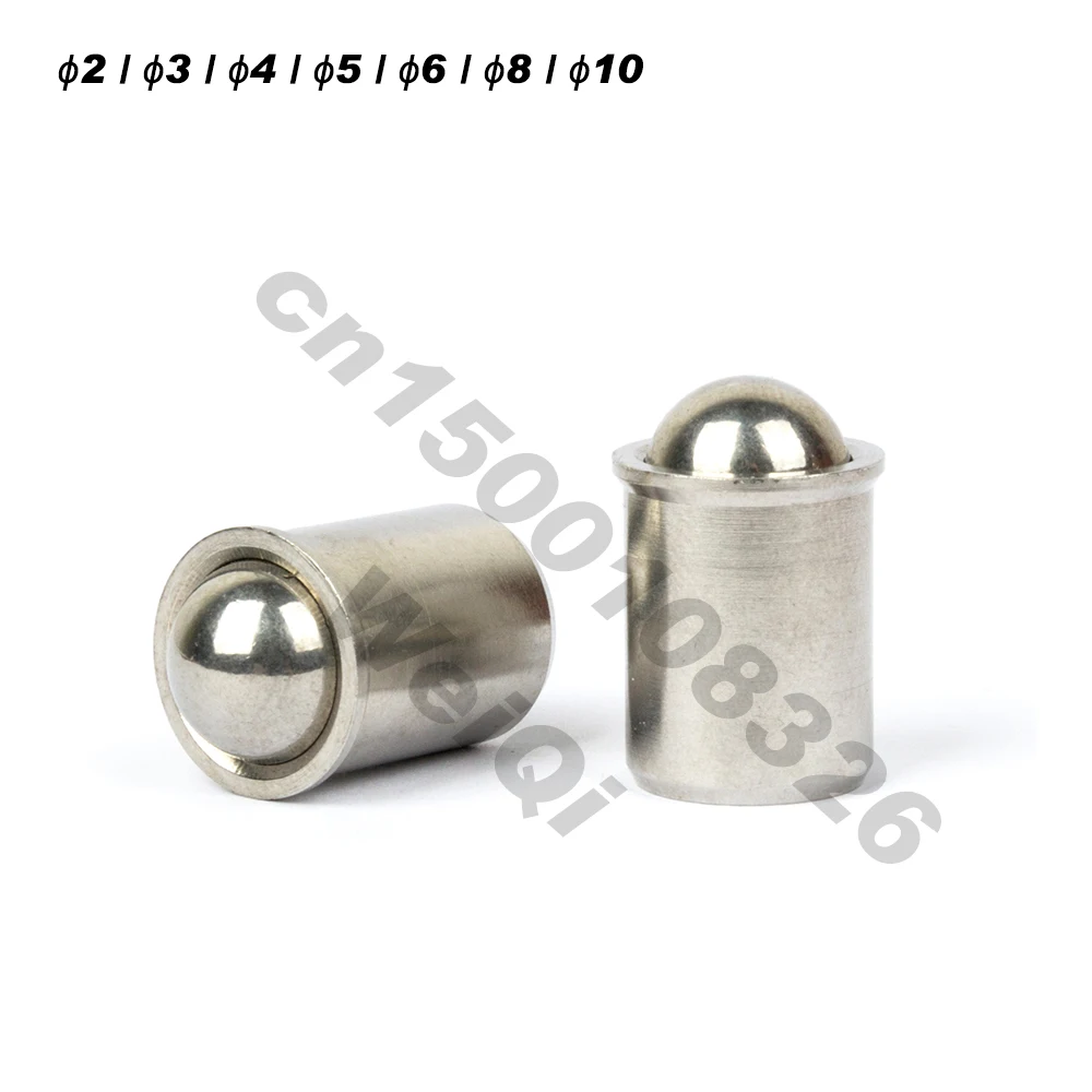 12*16 Spring Plungers smooth with collar and ball 2208.012,indexing